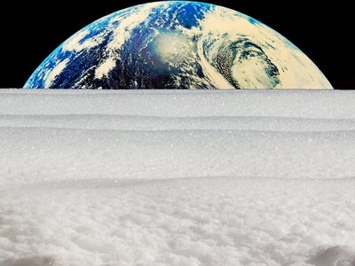 Universe blue planet astronomy