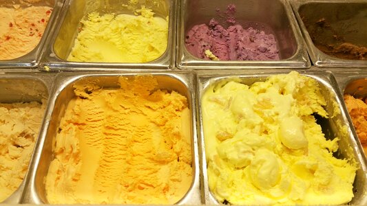 Fun ice cream lunch