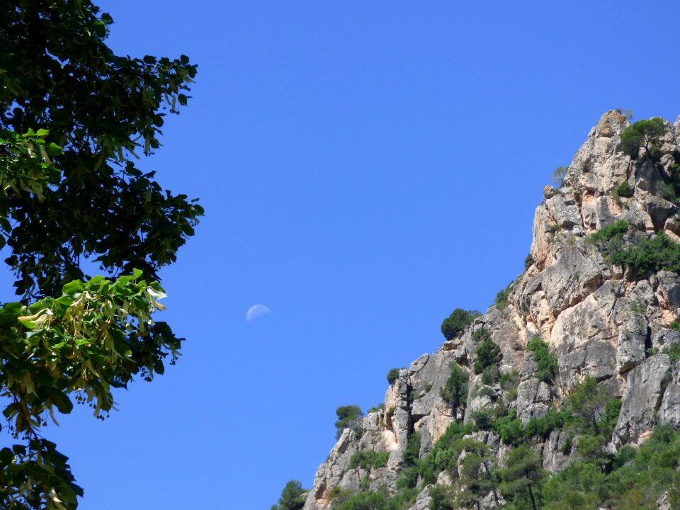 Sky moon moon day