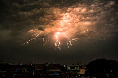 Storm weather thunderstorm photo