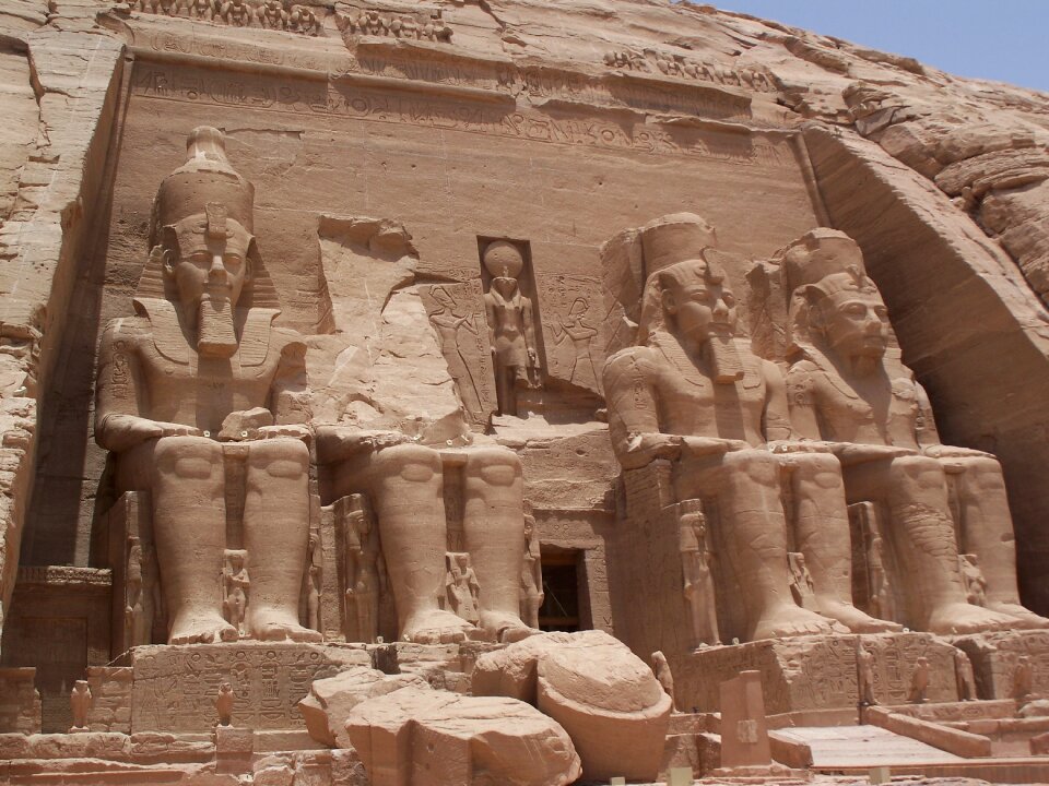 Tomb abu simbel ancient egypt