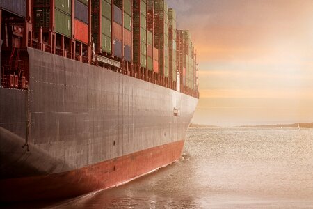 Logistics shipping company shipping photo
