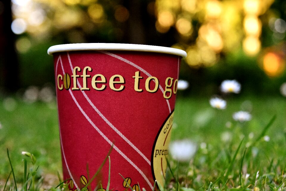 Paper cup benefit from on the go