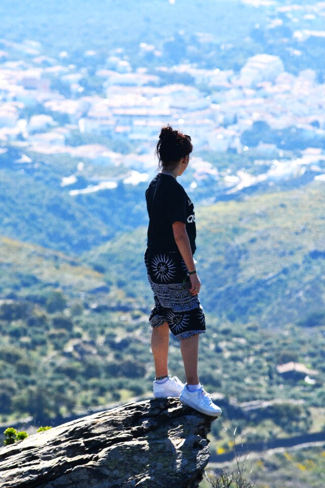 Cliff nature edge