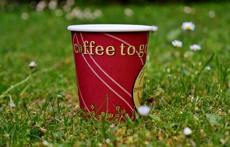 Paper cup benefit from on the go