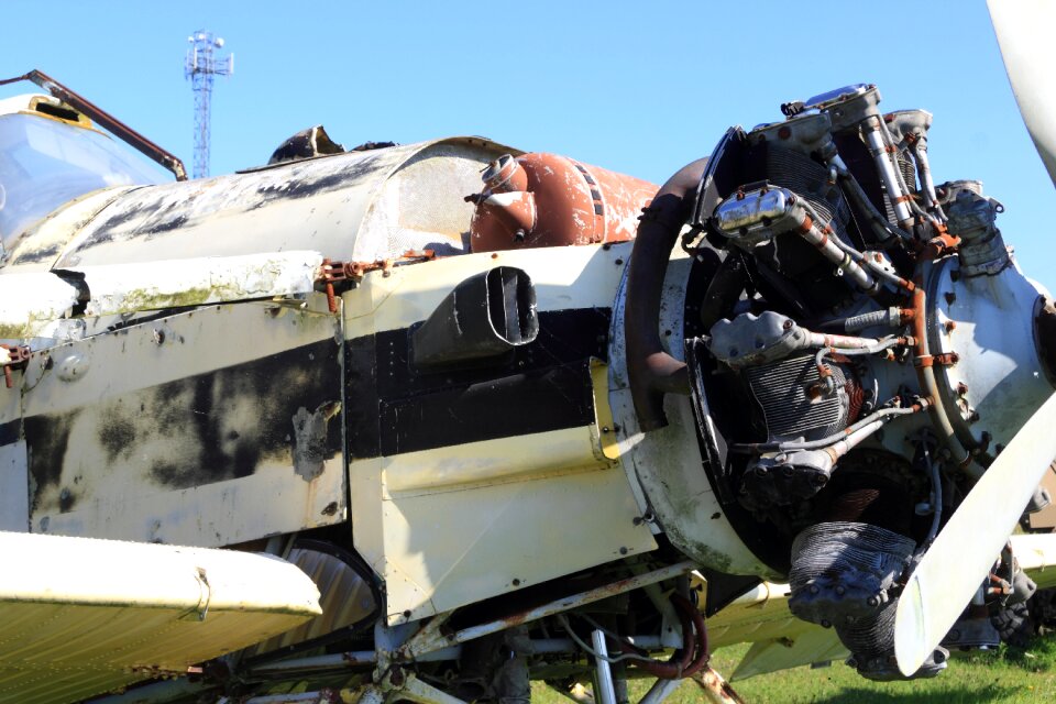 Abandoned military aircraft