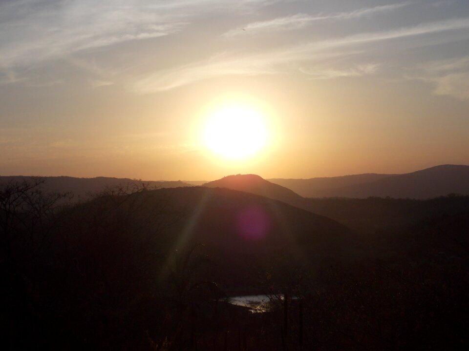 Landscape eventide dawn