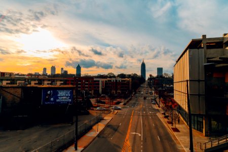 Atlanta, United states, Sunset photo
