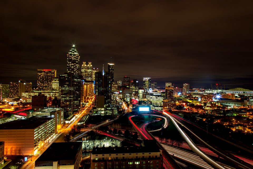 Atlanta, United states, Long exposure