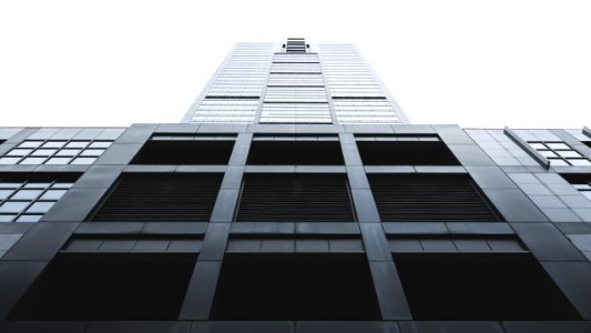 low angle photography of high-rise building
