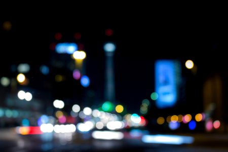 Night, Lights, City photo