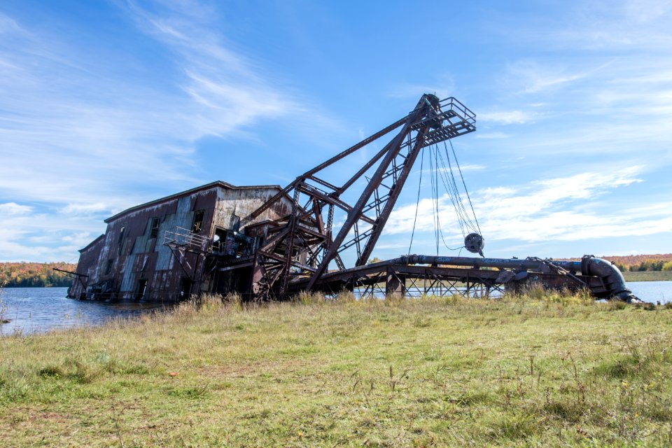 Quincy dredge 2, Hancock, United states