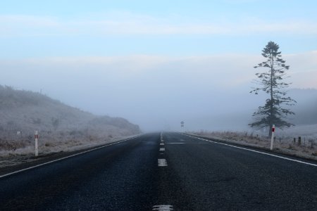 Burkes pass, New zeal, Winter