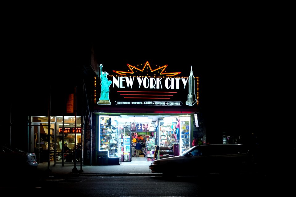 New york, 7th avenue, United states