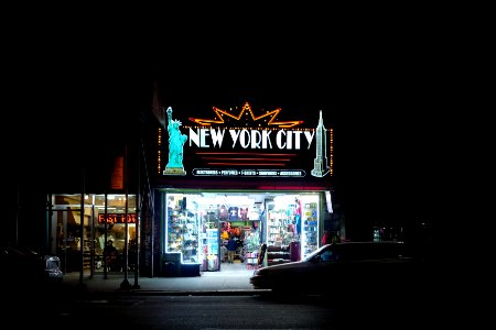 New york, 7th avenue, United states