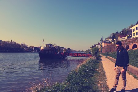 Heidelberg, Neckar river, Germany