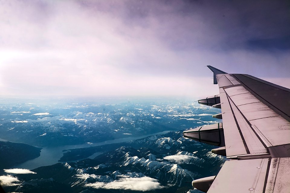 Canada, Rockies, Airplane