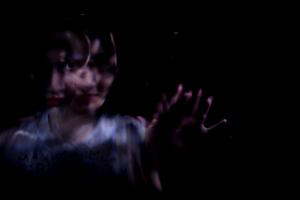 time lapse photography of woman
