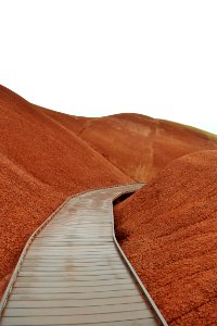 Painted hills, United states, Trail photo