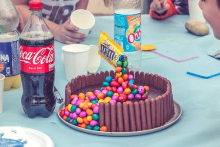 Birthday, Children, Gravity cake