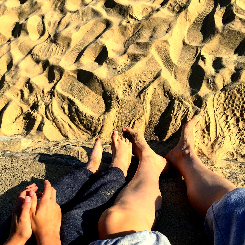 Sea, Beach, Family
