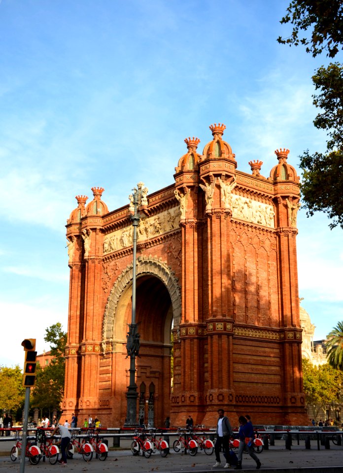 Barcelona, Spain, Arco de triunfo de barcelona