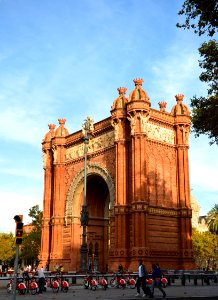 Barcelona, Spain, Arco de triunfo de barcelona