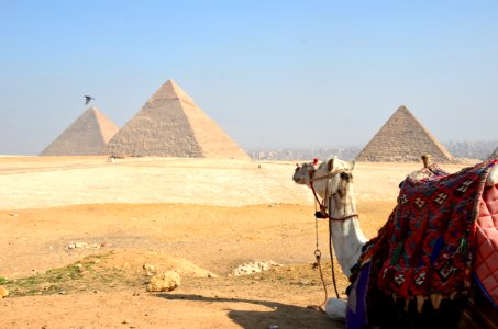 Egypt, The great pyramid at giza, Great pyramids photo