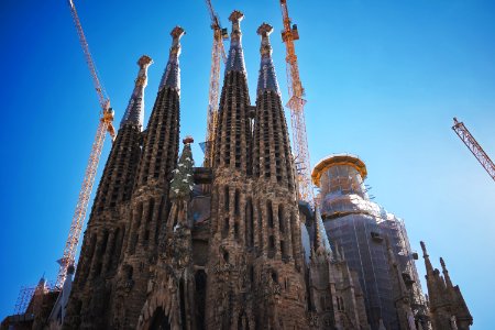 Barcelona, Spain, La sagrada familia photo