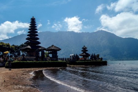 Ulundanutemple, Temple, Mountain