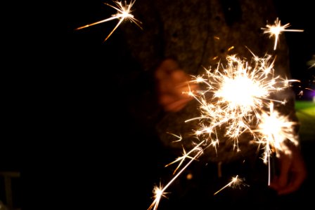 Fireworks, Light, Sparklers
