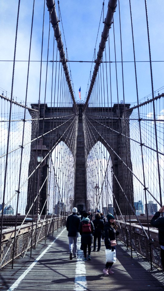 Brooklyn bridge, New york, Building