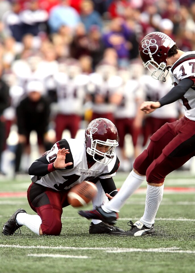 Extra point field goal holder