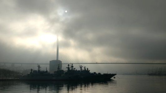 Vladivostok, Russia, Warships