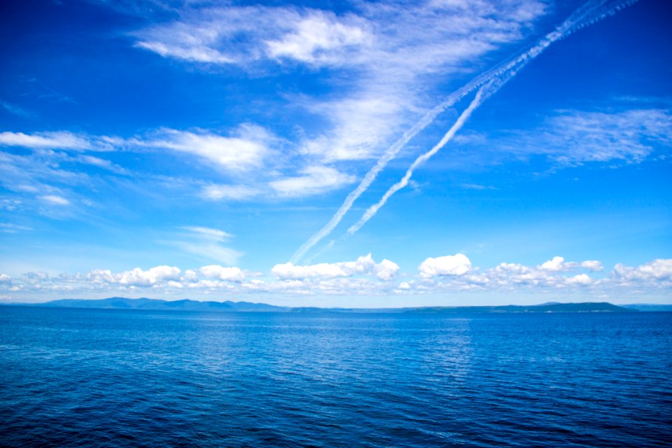 Clouds, Seaside, Sea