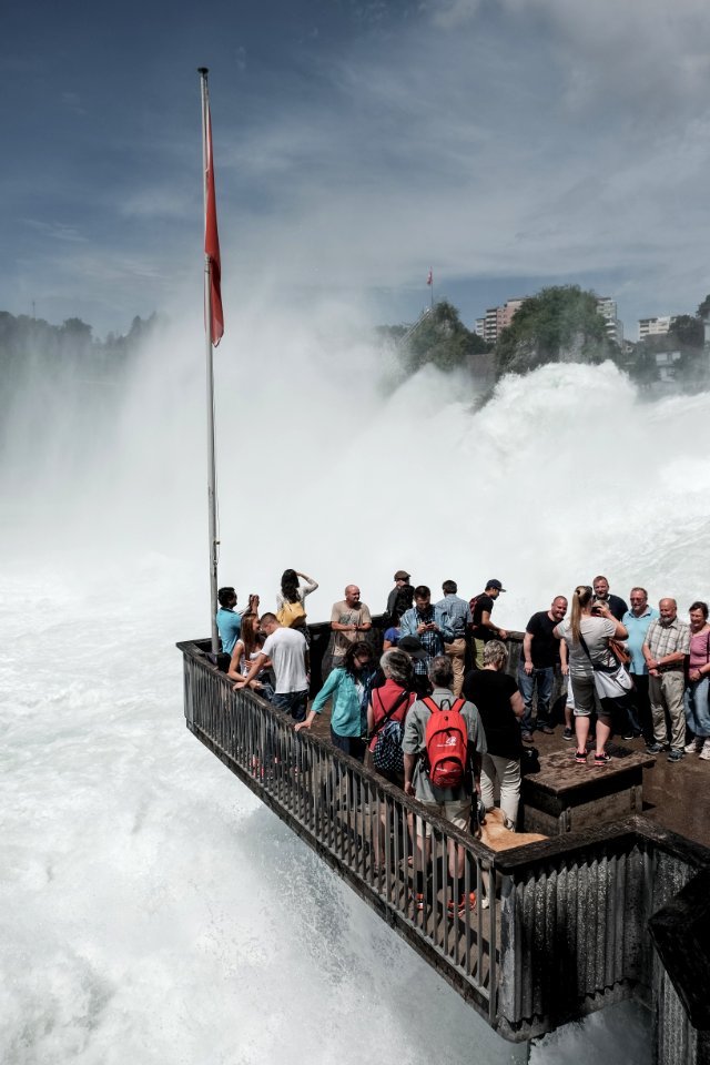 Rhine falls, Neuhausen am rheinfall, Switzerl
