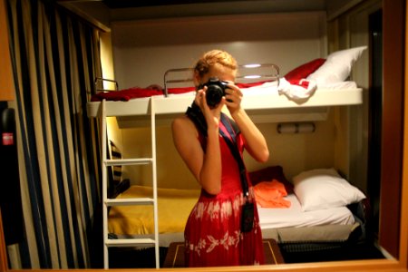 Mirror image, Selfie, Girl