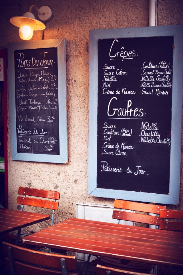 Table, Chair, France