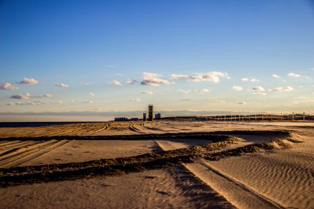 Tracks, Ocean, Towers