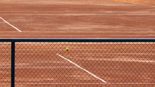 Tennis court game tournament photo