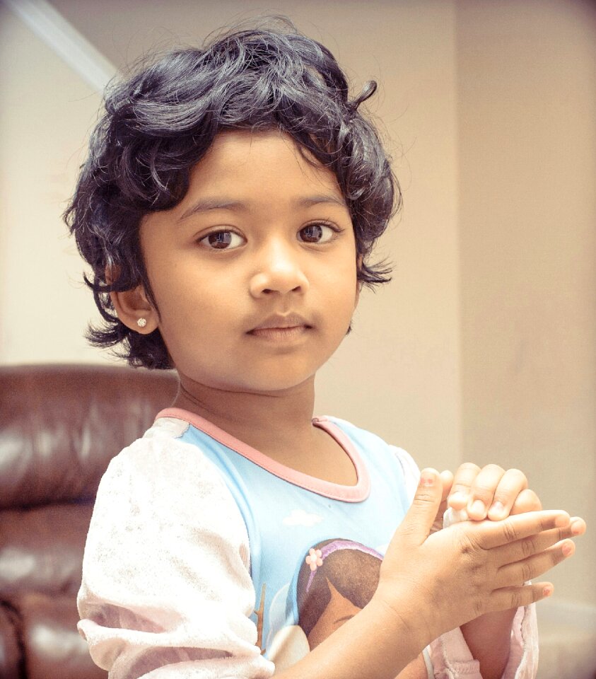 Girl indian dress
