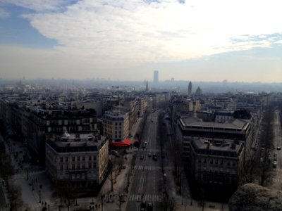 Paris, Charles de gaulle toile, Chaillot