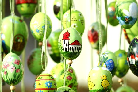 Easter green ornament photo