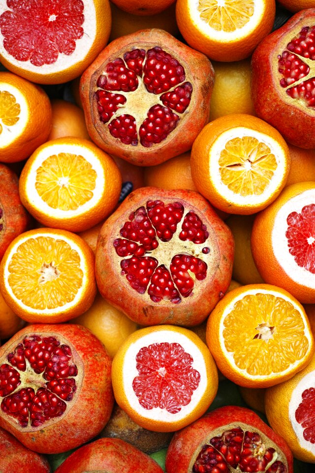 Yellow fresh healthy eating