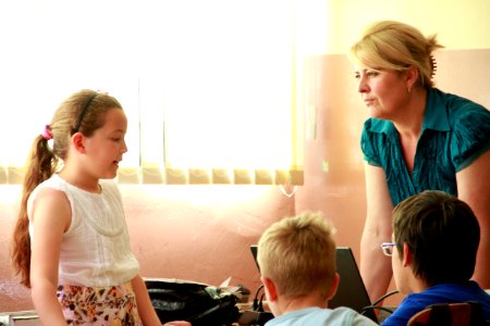 Pristina district, Teacher classroom, Learning together