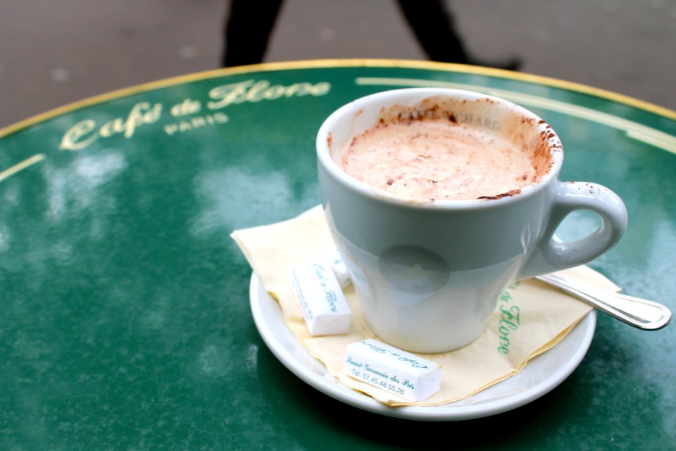 Caf de flore, Paris, France