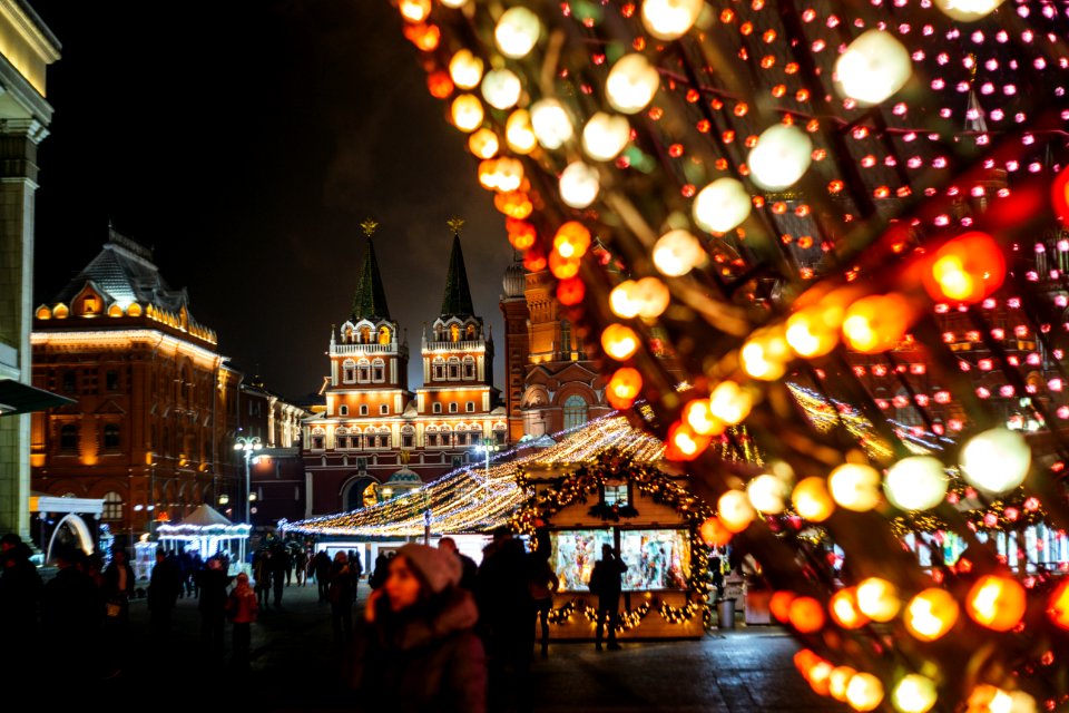 Moscow, Russia, Christmas