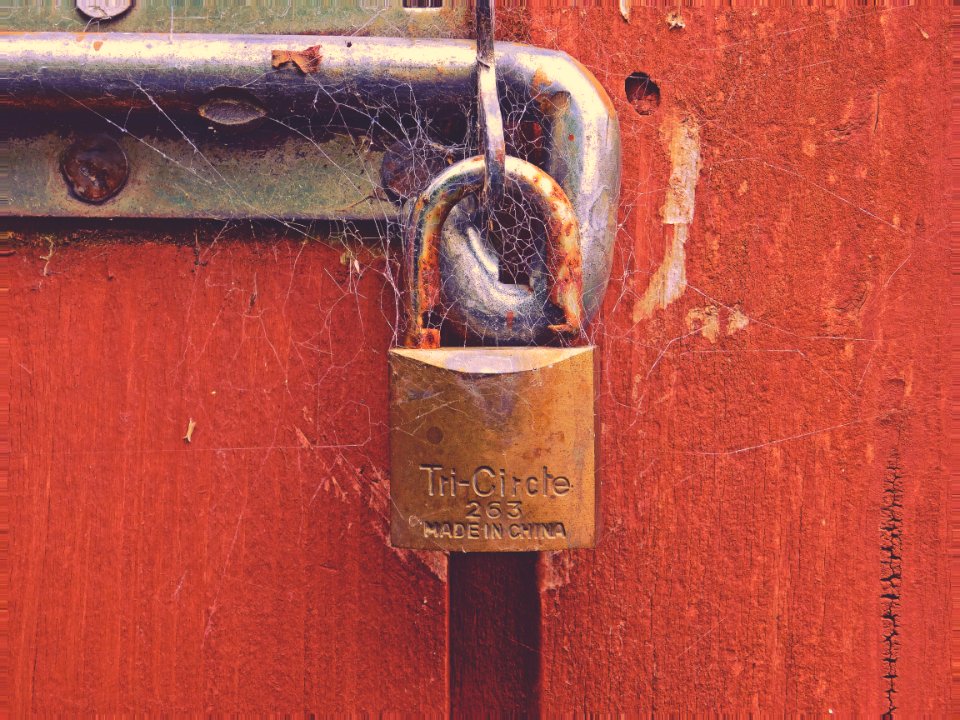 Dublin city, Wood, Lock