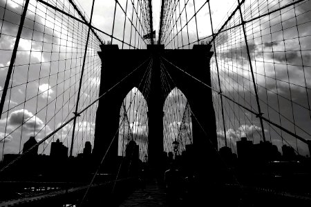 Brooklyn bridge, New york, United states photo