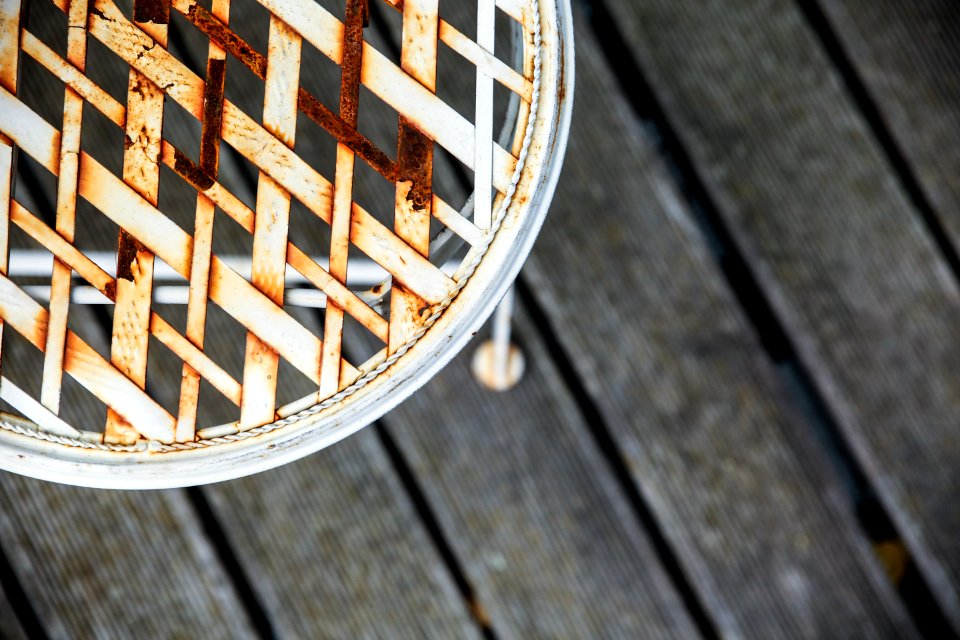 Balcony, Rusty, Home